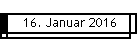 16. Januar 2016